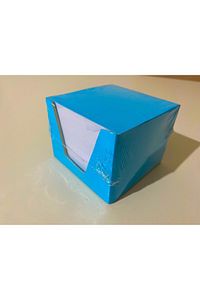 Küp Not 10 Paket Küp Blok Not Kağıdı 1 Hamur 8x8 Cm ürün fotoğrafı