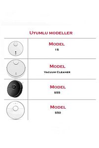 S5 S5 Max S6 S6 Pure Uyumlu Yeni Nesil Hepa Filtre 5 Kollu Yan Fırça Set ürün fotoğrafı