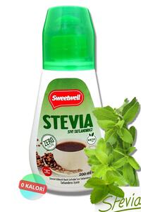 Stevia Sıvı Tatlandırıcı Sıfır Kalori 200 Ml X 3 Adet ürün fotoğrafı