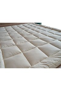 Yün Yatak Pedi Beyaz - 90 x 190 cm ürün fotoğrafı