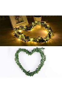 Dekoratif Yapay Yapraklı Peri Led 3 Metre Sarmaşık Ledli ürün fotoğrafı