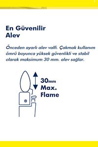 2 Adet Çakmak Gazı & 1 Adet Mini Çok Amaçlı Çakmak ürün fotoğrafı