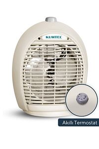 LX-6331T 2000W Termostatlı Fanlı Isıtıcı - Bej ürün fotoğrafı