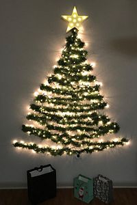 Yılbaşı Dekoratif Peri Led Garland Çam Ağaçı Dalı Sarmal Tel Işıklı Yeni Yıl Süsleri 5 Metre Günışığ ürün fotoğrafı