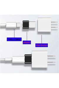 Iphone 11 12 13 14 Uyumlu Yeni Nesil Type-c To Usb Dönüştürücü Şarj Başlık Dönüştürücü Otg ürün fotoğrafı