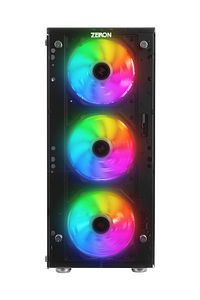 Z-master X100 4x120mm Rgb Fanlı Temperli Cam Pencere Gaming Oyuncu Bilgisayar Kasası ürün fotoğrafı