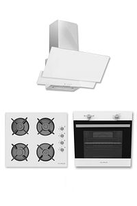 850 Beyaz 3'lü Ankastre Set(AD07-A10-AF850) ürün fotoğrafı