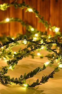 Dekoratif Yapay Yapraklı Peri Led 3 Metre Sarmaşık Ledli ürün fotoğrafı