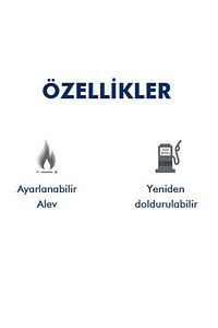 2 Adet Çakmak Gazı & 1 Adet Mini Çok Amaçlı Çakmak ürün fotoğrafı