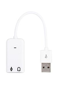 Usb Ses Kartı Çevirici 7+1 Dönüştürücü Laptop Harici Ses Kartı ürün fotoğrafı