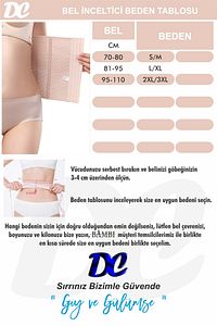 3 Kademe Agraf Kancalı, Bel Inceltici, Sıkılaştırıcı, Doğum Sonrası, Toparlayıcı Lohusa Korse ürün fotoğrafı