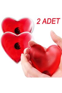 Kalp Şeklinde  El Isıtıcısı 2 Adet ürün fotoğrafı