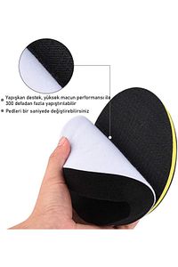 Polisaj Süngeri Seti Pasta Cila Macunu 115mm Matkap Uyumlu Uv Korumalı Parlatma Seti 12 Parça ürün fotoğrafı