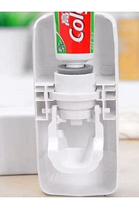 Otomatik Diş Macunu Sıkma Aparatı 5 Fırçalı - - 5'li Diş Fırçası Aparatı Hediyeli- - ürün fotoğrafı