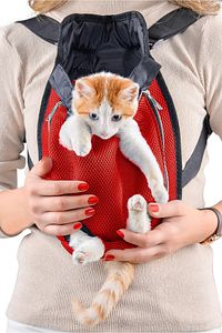 Ana Kucağı Kedi Ve Köpek Taşıma Çantası Kanguru Kedi Ve Köpek Taşıma Çantası ürün fotoğrafı
