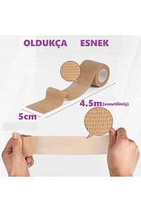 Kendine Yapışan Bandaj 5 cm x 4.5 mt Koban Bandaj ürün fotoğrafı