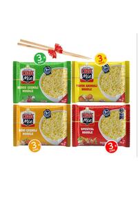 Oba Mie Karma Çeşnili Noodle 12'li ürün fotoğrafı