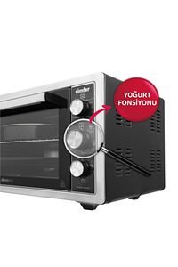 4503 Inox 45 Litre Turbo Midi Fırın ürün fotoğrafı