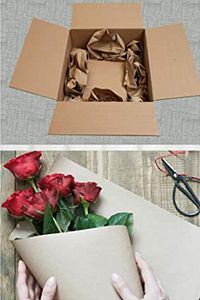 Paketleme Ve Yazı Rulo Kraft Kağıt 50cm X 40 Metre ürün fotoğrafı