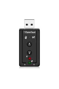 Yeni 2023 7.1 Ses Kartı Sound Usb 2.0 Çevirici Dönüştürücü Audio Win Xp 7 8 Mac Uyumlu Tak Çalıştır ürün fotoğrafı