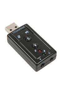 Yeni 2023 7.1 Ses Kartı Sound Usb 2.0 Çevirici Dönüştürücü Audio Win Xp 7 8 Mac Uyumlu Tak Çalıştır ürün fotoğrafı