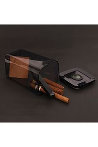 Şeffaf Humidor Puro Kutusu Akrilik 15 - 20 Puro ürün fotoğrafı