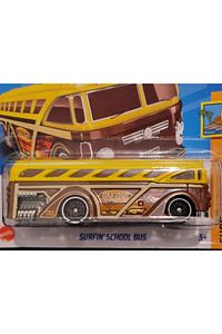 New - Yeni Surfın School Bus 1:64 Ölçek Hotwheels Marka 1/5 ürün fotoğrafı