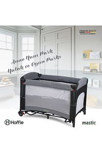 Mastic Anne Yanı Park Yatak Sallanır Oyun Parkı Cibinlikli Yatak Hediyeli 70x110 Cm ürün fotoğrafı
