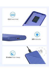 Usb3.0 2.5 Inç Hdd 6tb Ssd Harici Slim Harddisk Kutusu, 25pw1-u3-bl, Mavi ürün fotoğrafı
