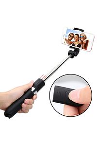 Tüm Telefonlara Uyumlu Uzaktan Kumandalı 2'si 1 Arada Tasarım Tripod Selfie Çubuğu ürün fotoğrafı