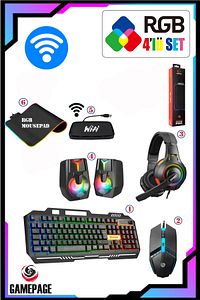 Rx90 Pro i5-3470 16GB 256GB SSD+1TB HDD Gtx1650 23.8" 165Hz Curved Oyuncu Masaüstü Bilgisayarı ürün fotoğrafı