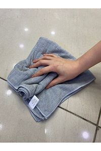 ( 1 Adet ) Sıkılması En Rahat Bez Kareli Büyük Boy Yer Bezi 50*70 Cm Kullanışlı Yer Silme Bezi ürün fotoğrafı