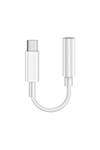 Type-c Girişli Telefonlarla Uyumlu Kablolu Kulaklık Çevirici Type-c To Headphone Jack Aux Çevirici ürün fotoğrafı