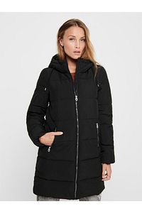 Onldolly Long Puffer Coat Otw Noos- Black 15205369-bla ürün fotoğrafı