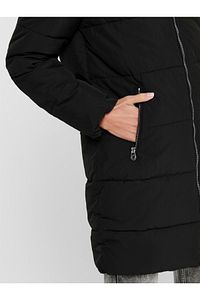 Onldolly Long Puffer Coat Otw Noos- Black 15205369-bla ürün fotoğrafı