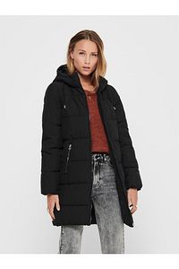 Onldolly Long Puffer Coat Otw Noos- Black 15205369-bla ürün fotoğrafı