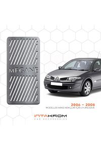 Renault Megane 2 Krom Ayak Dinlendirme Pedalı - 2006 - 2009 ürün fotoğrafı