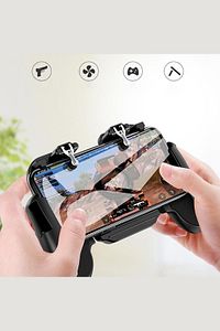 Cep Telefonu Oyun Konsolu Soğutma Fanlı Standlı Pubg Ateş Tetik Gamepad Joystick ürün fotoğrafı
