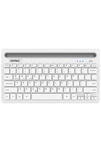 Kb-bt82 Beyaz Bluetooth Ultra Ince+şarjlı Mac/win/android/ıos Uyumlu Tablet Standlı Kablosuz Klavye ürün fotoğrafı