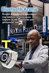 Dt 8 Ultra Plus 2.02 Inç Akıllı Saat Premium 2023 Son Sürüm Smart Watch 49 Mm Watchultra ürün fotoğrafı