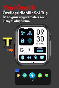 Dt 8 Ultra Plus 2.02 Inç Akıllı Saat Premium 2023 Son Sürüm Smart Watch 49 Mm Watchultra ürün fotoğrafı