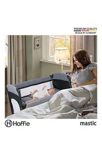 Mastic Anne Yanı Sallanır Cibinlikli Oyun Parkı Bebek Beşik 70x110 Cm ürün fotoğrafı