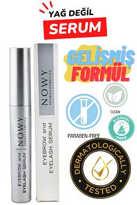 Doğal E Vitaminili Kaş Kirpik Serumu Dolgunlaştırıcı & Dökülme Karşıtı (JOJOBA YAĞI)10ml ürün fotoğrafı
