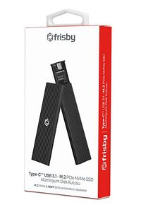 Fhc-m2305 Type-c™ Usb 3.1 - M.2 Pcıe Nvme Ssd Alüminyum Disk Kutusu ürün fotoğrafı