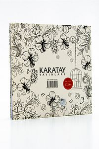 Mandala Düşler Sokağı Boyama Kitabı Yetişkin Boya Defteri, 23x24 cm Büyük Boy, 72 Sayfa ürün fotoğrafı