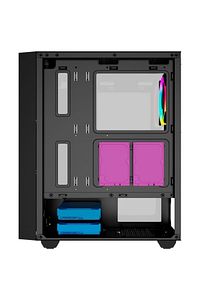 Fortes Mesh 4x120mm Rainbow Fanlı Pro Gaming Oyuncu Bilgisayar Kasası (PSU YOK) ürün fotoğrafı