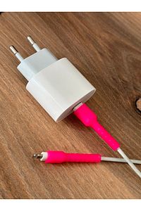 Aksesuar Kablo Koruyucu Çift Taraflı Apple Yeni Nesil Kablo (Type-C to Lightining) İle Uyumlu (Pe ürün fotoğrafı