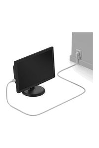 Bilgisayar Power Kasa Güç Kablosu 1.5 M 0.75mm² Gri ürün fotoğrafı