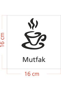 Mutfak Folyo Dijital Baskı Etiket (sticker) Kapı Üzeri Kendinden Yapışkanlı ürün fotoğrafı