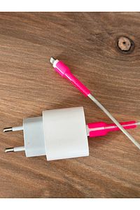 Aksesuar Kablo Koruyucu Çift Taraflı Apple Yeni Nesil Kablo (Type-C to Lightining) İle Uyumlu (Pe ürün fotoğrafı